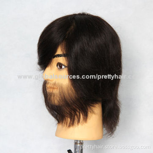 Male wig training heads